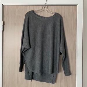 Gray Tunic Sweater